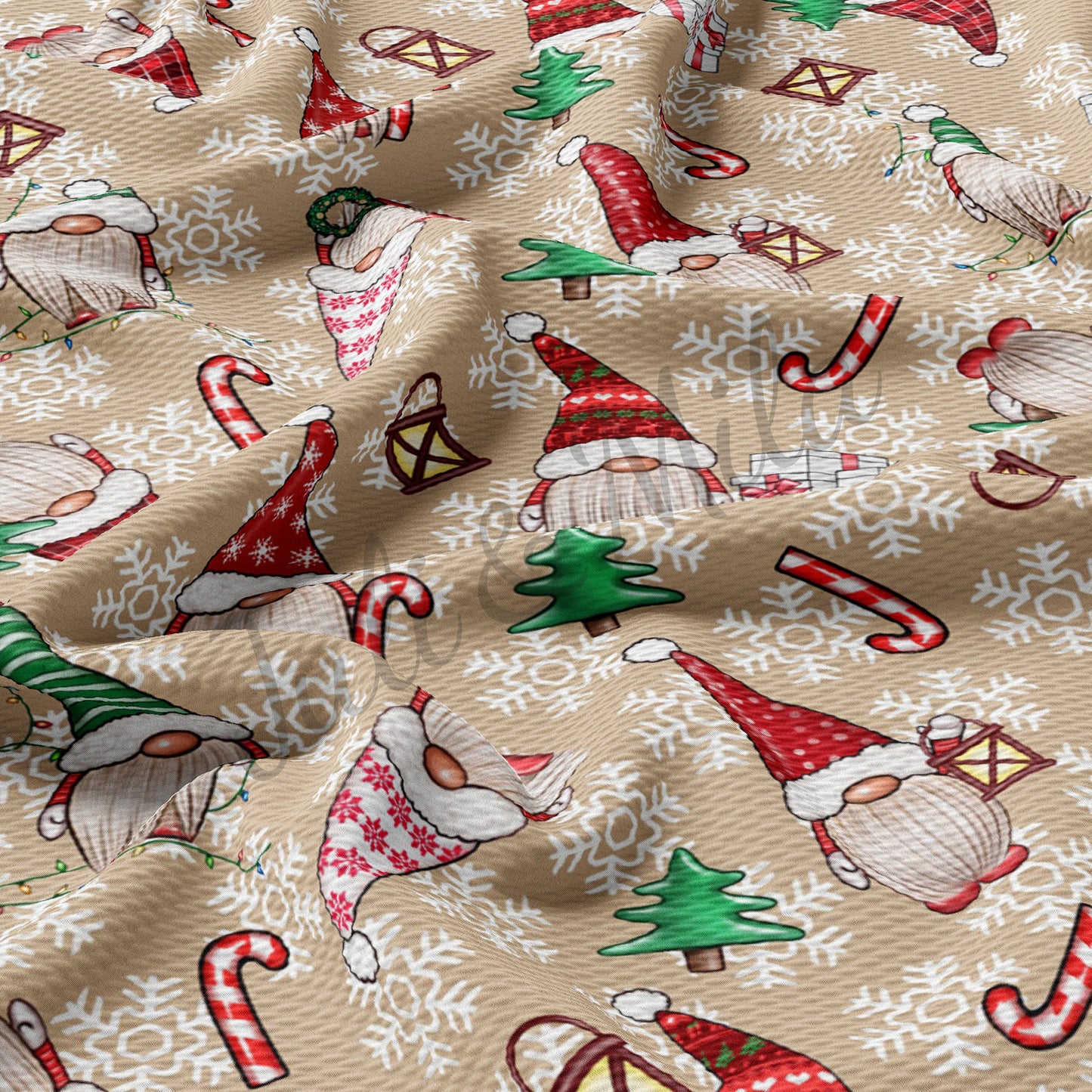 Christmas Bullet Fabric AC101
