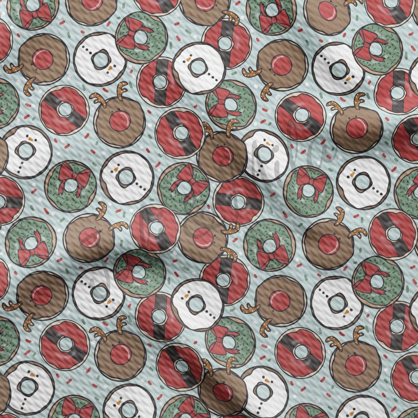 Christmas Bullet Fabric AC87