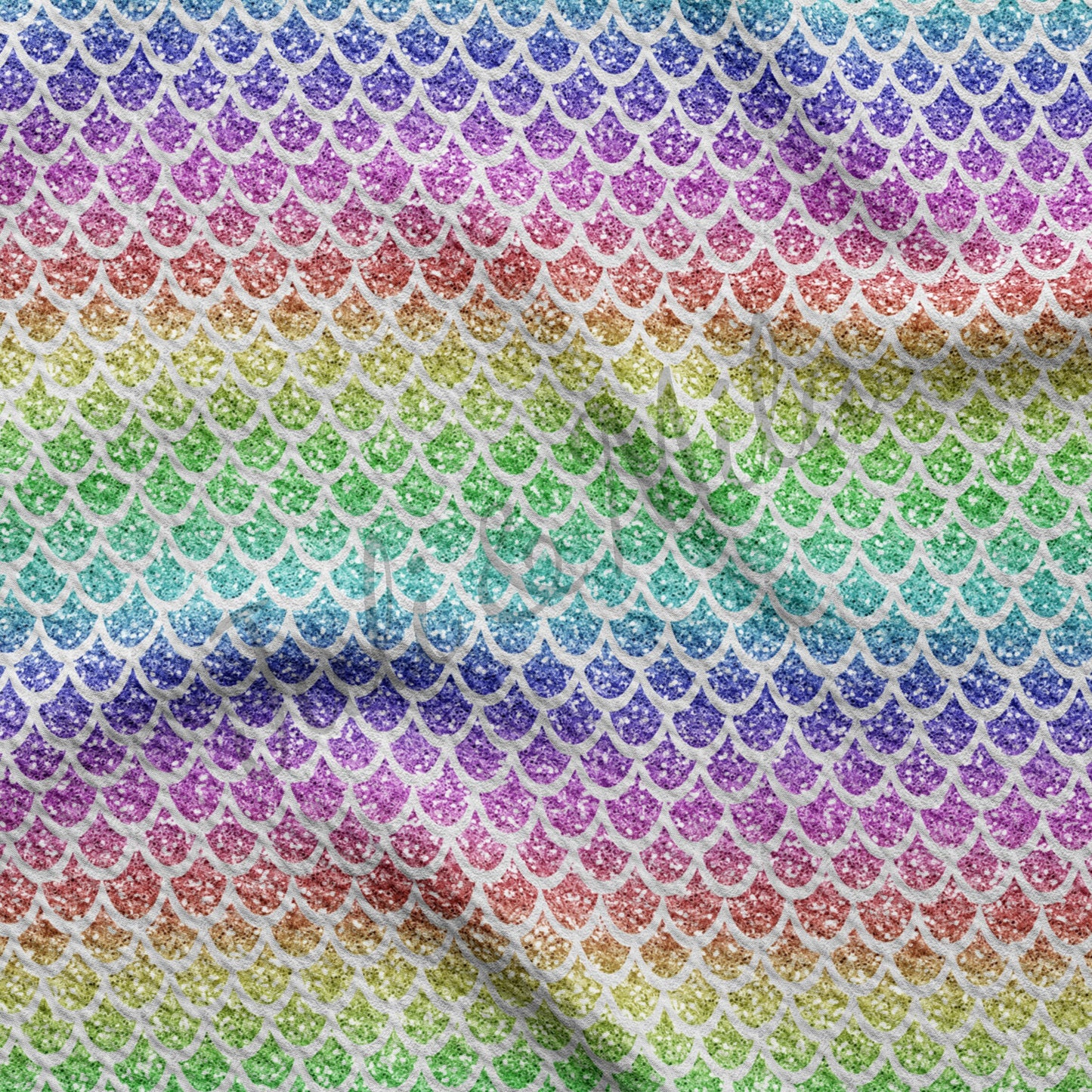 Printed Liverpool Bullet Textured Fabric by the yard 4Way Stretch Solid Strip Thick Knit Jersey Liverpool Fabric scalesshine