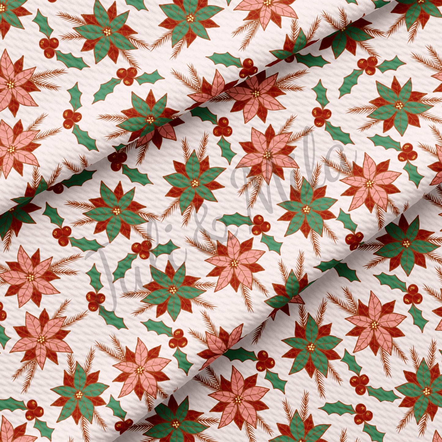 Christmas Bullet Fabric AC89