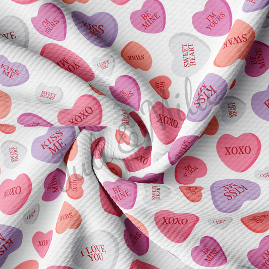 Valentines Day Bullet Fabric VD34