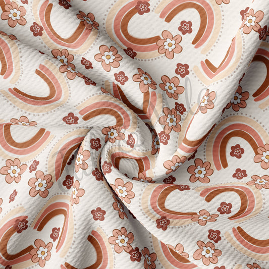 Liverpool Bullet Textured Fabric Rainbow35