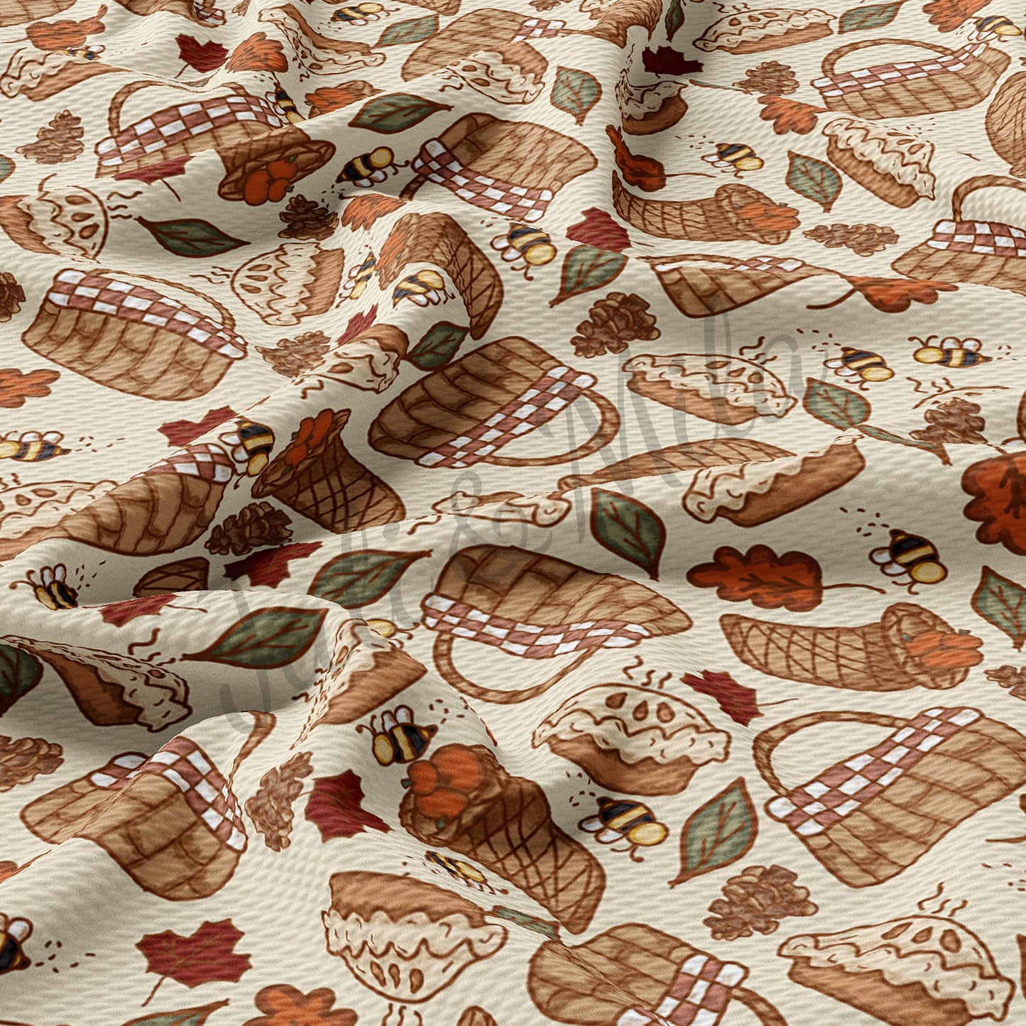 Bullet Textured Fabric autumntime