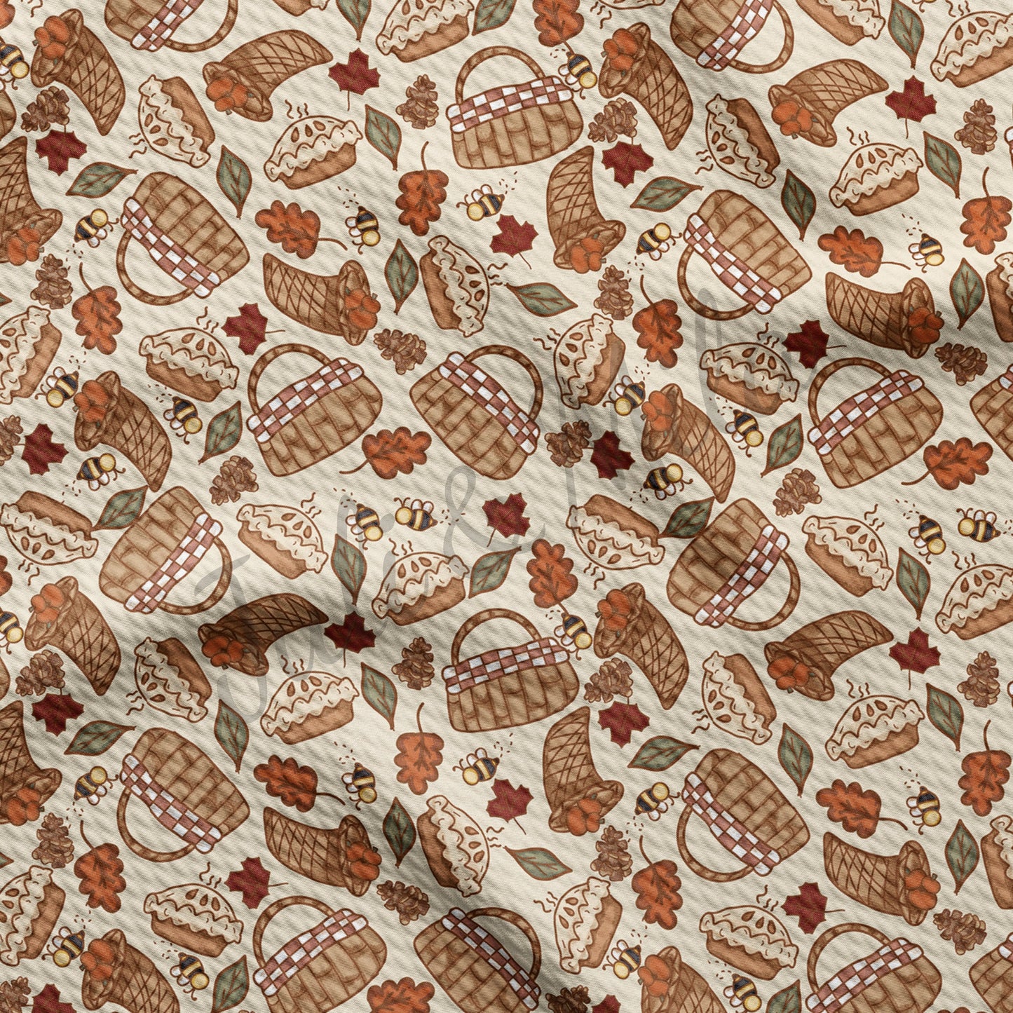 Bullet Textured Fabric autumntime