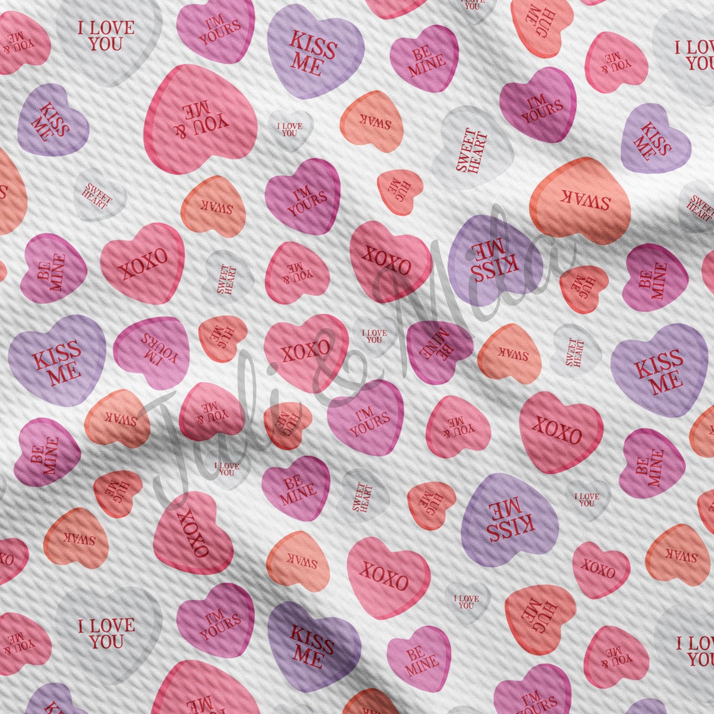 Valentines Day Bullet Fabric VD34