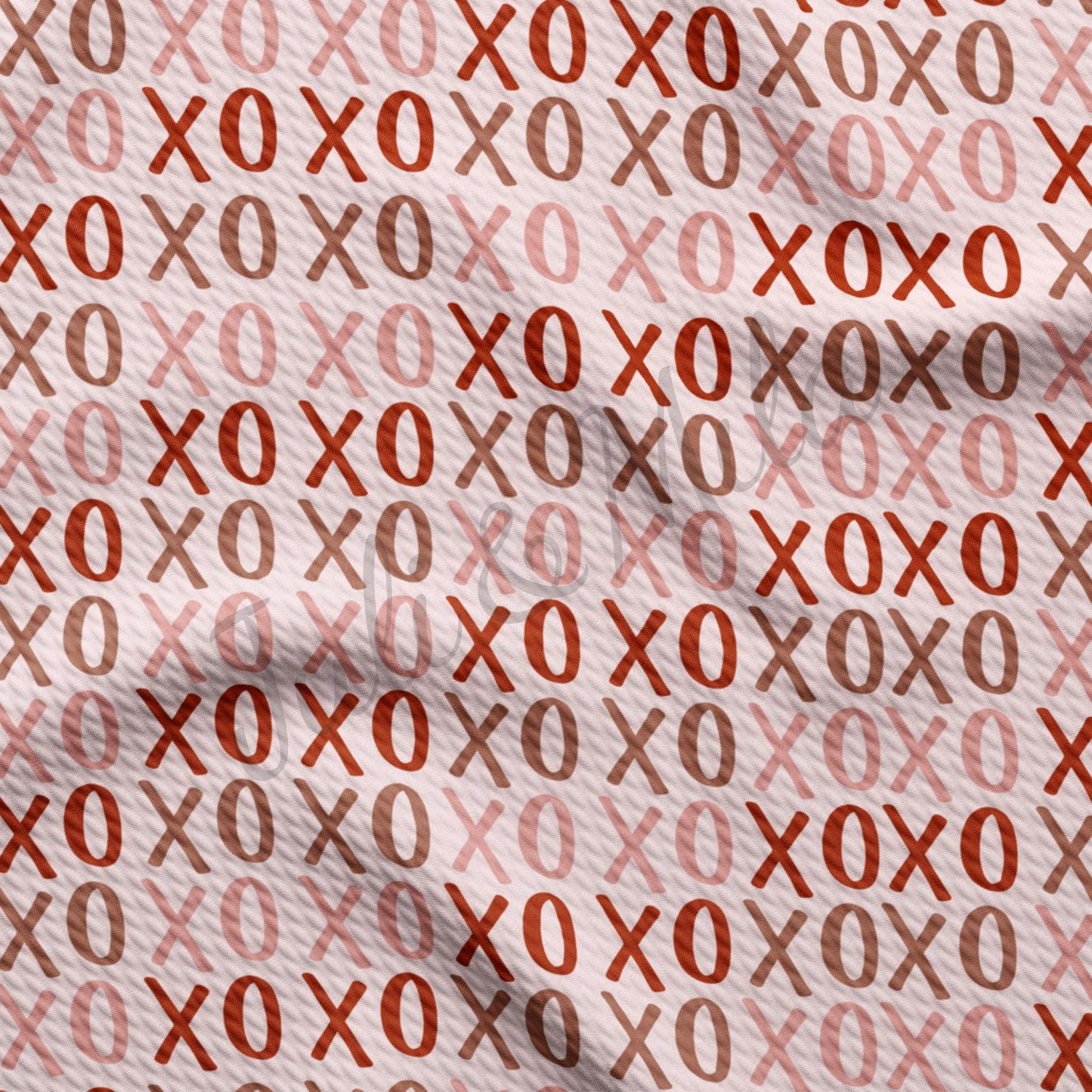 Valentines Day Bullet Textured Fabric VD55