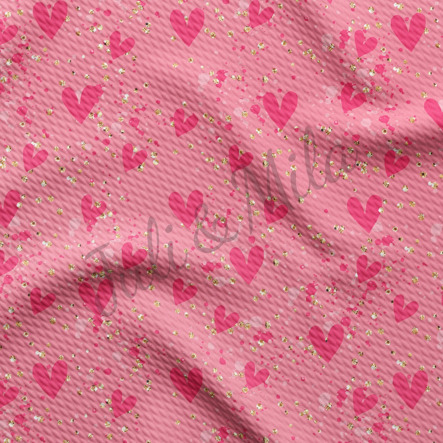 Valentines Day Bullet Fabric VD36