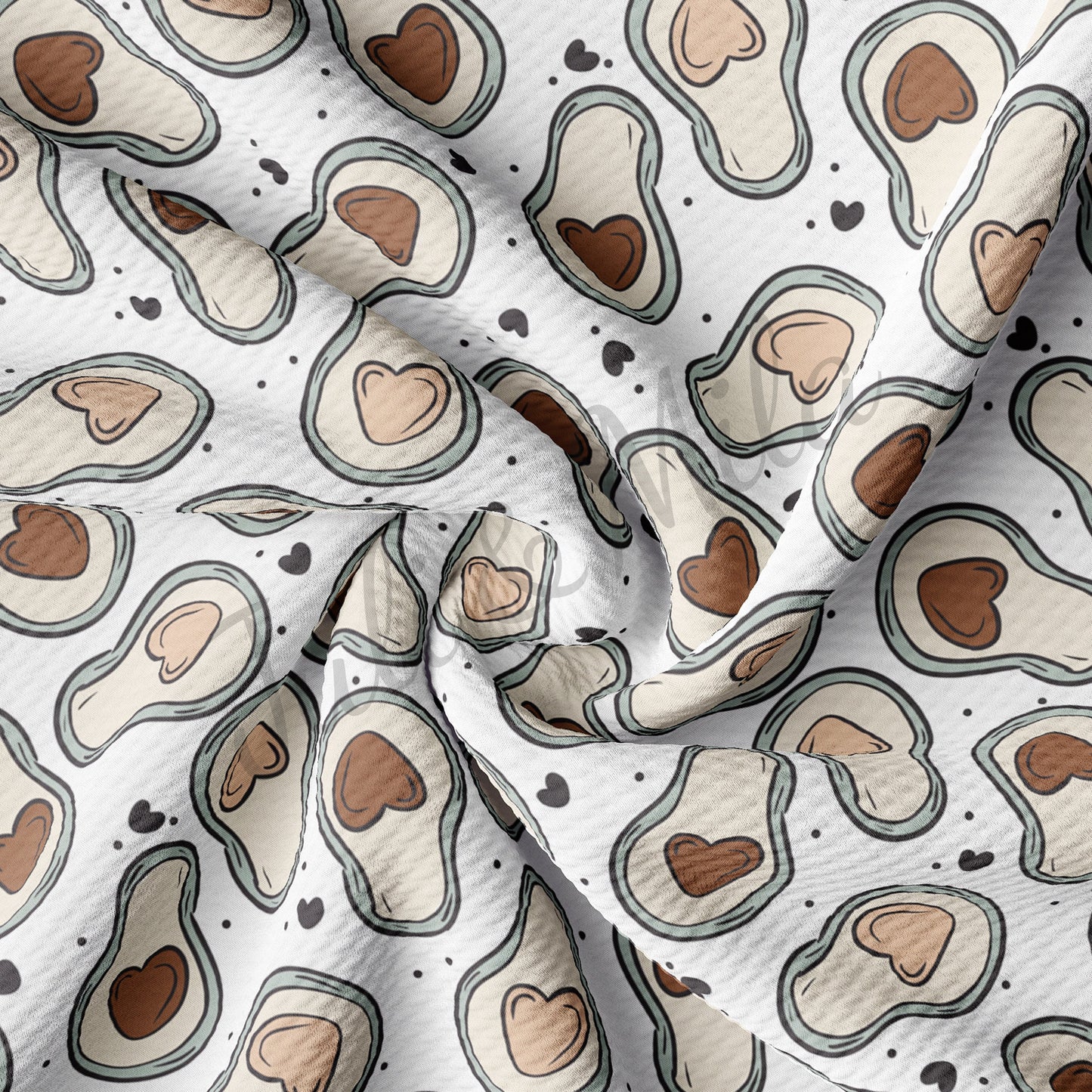 Valentines Day Bullet Textured Fabric VD67
