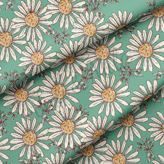 DBP Fabric Double Brushed Polyester Fabric Floral66