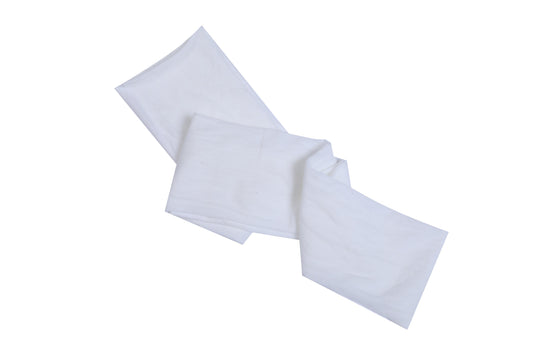 White Nylon Stretch Fabric Strips 3" x 44" for Bow Making Make Your Own Headbands Wholesale Nylon Strips DIY Fabric for Bows 29 Colors