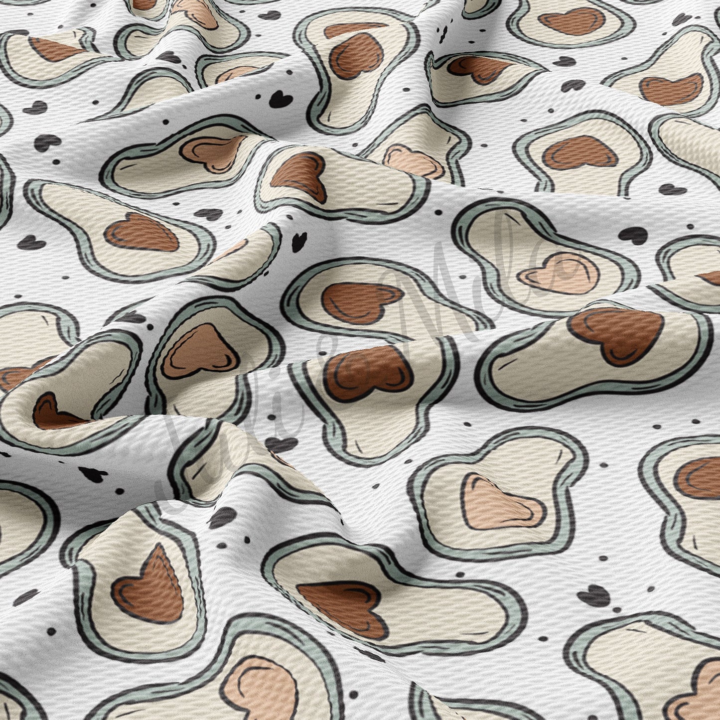Valentines Day Bullet Textured Fabric VD67