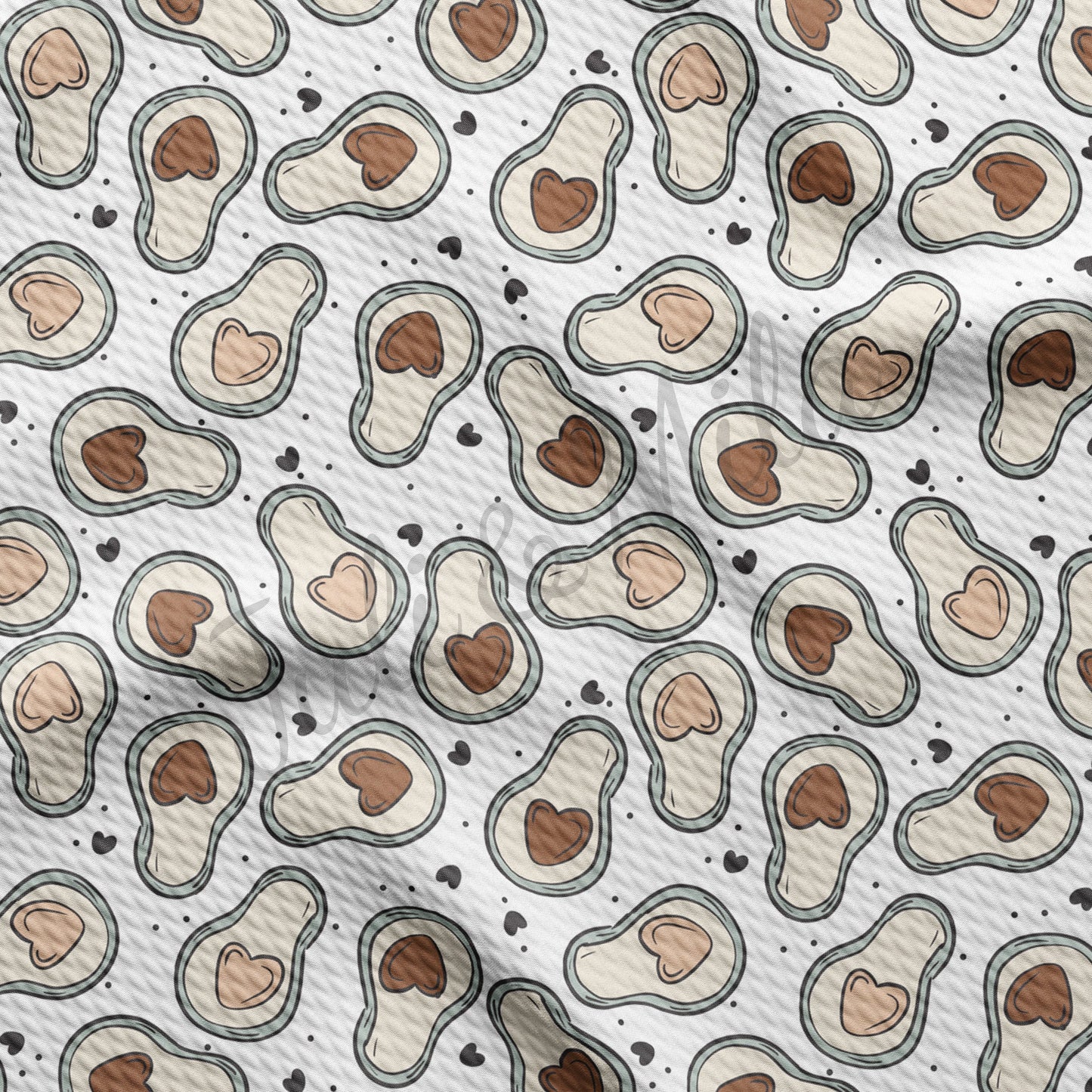 Valentines Day Bullet Textured Fabric VD67