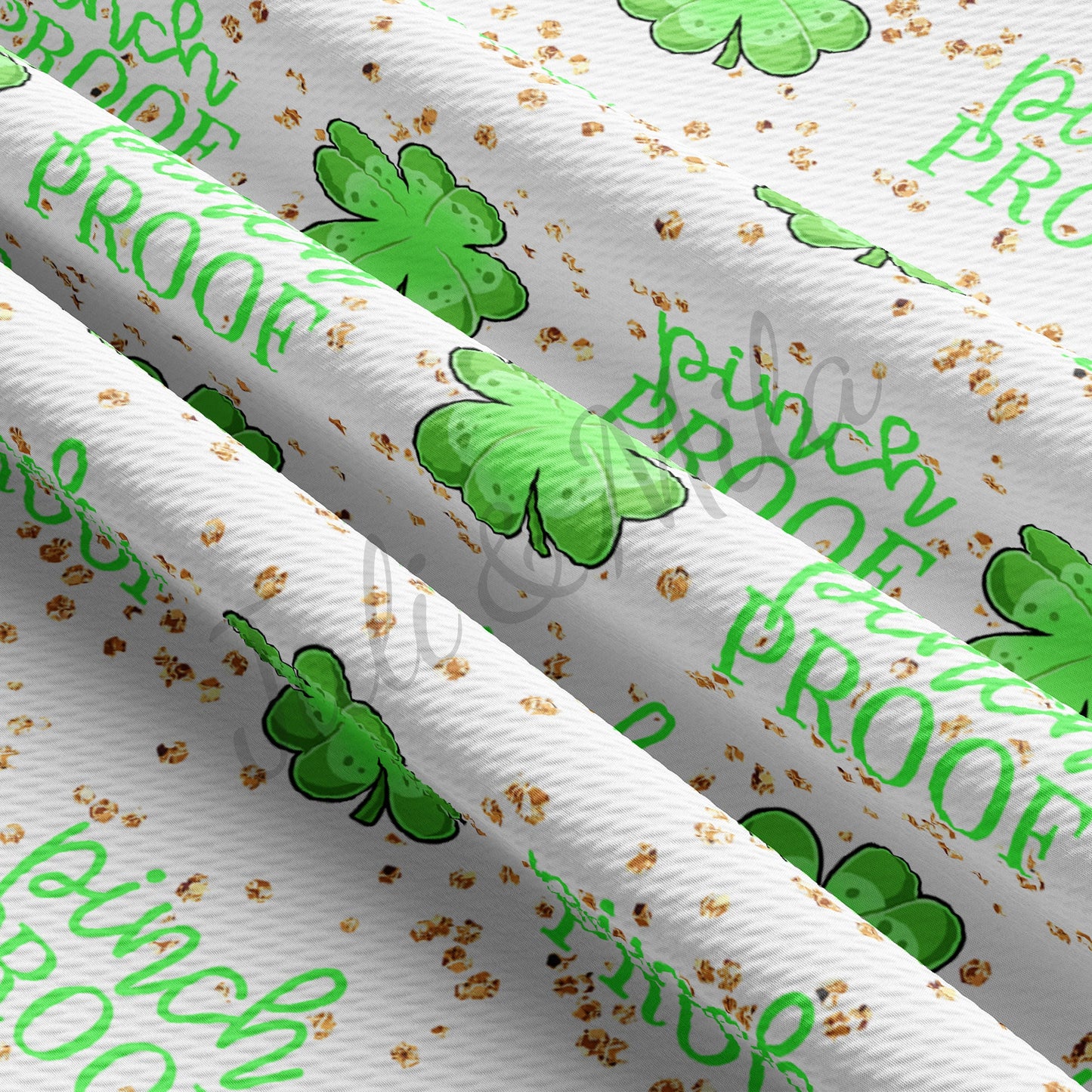 st Patrick’s day Bullet Textured Fabric Patrick29