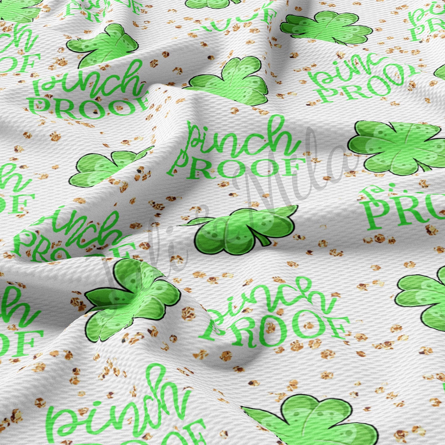st Patrick’s day Bullet Textured Fabric Patrick29