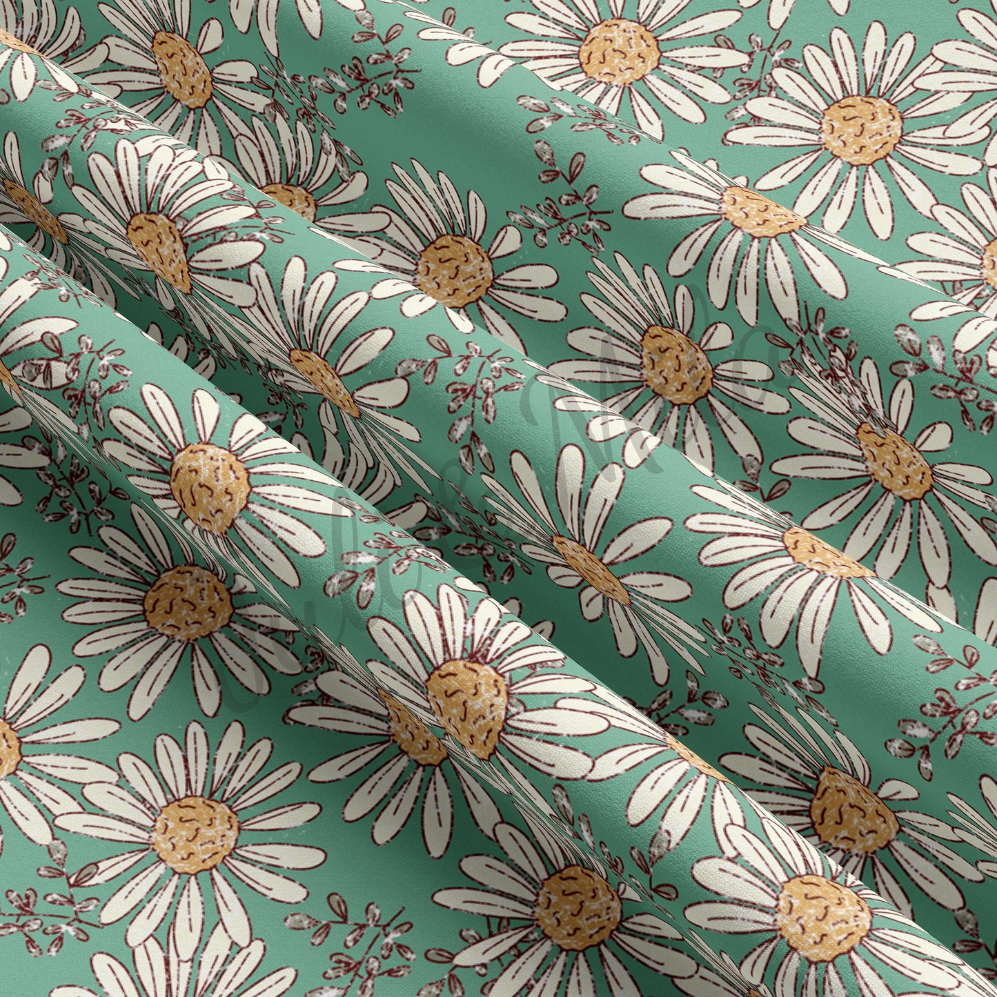 DBP Fabric Double Brushed Polyester Fabric Floral66