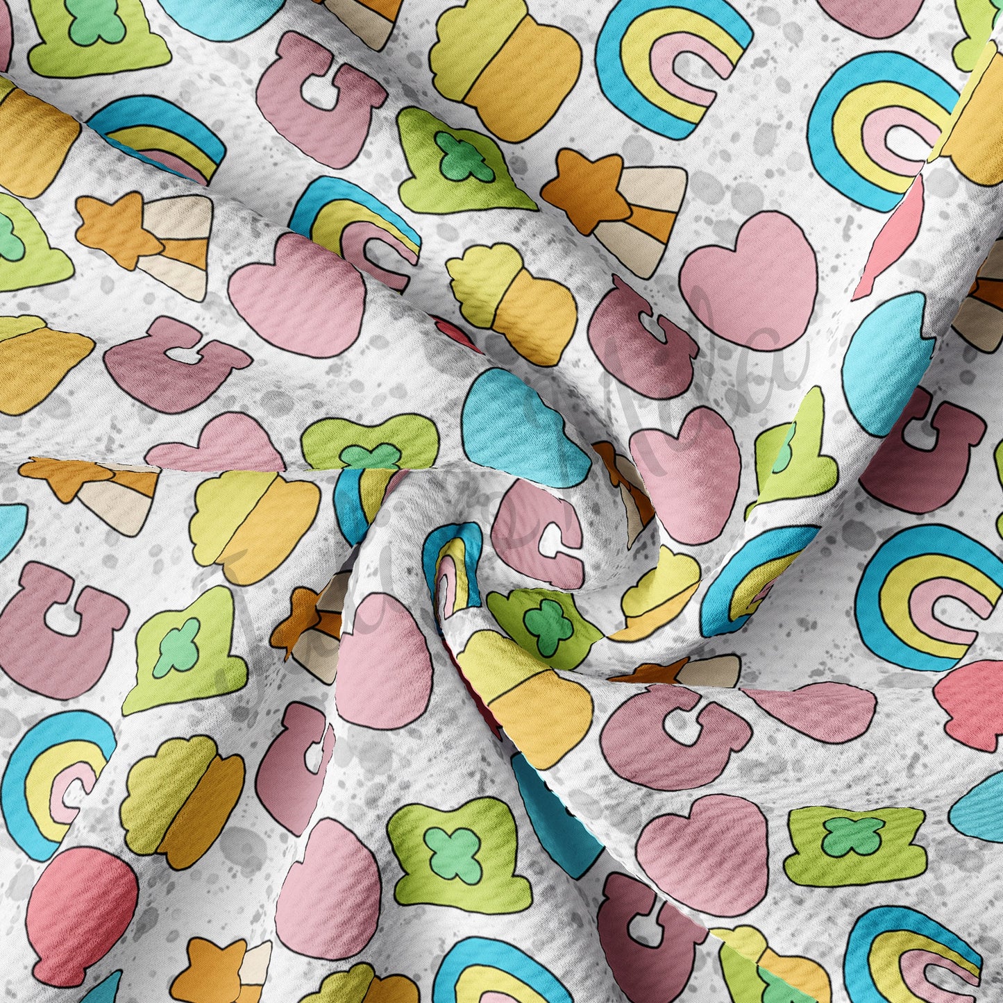 Bullet Textured Fabric Lucky Charms East72