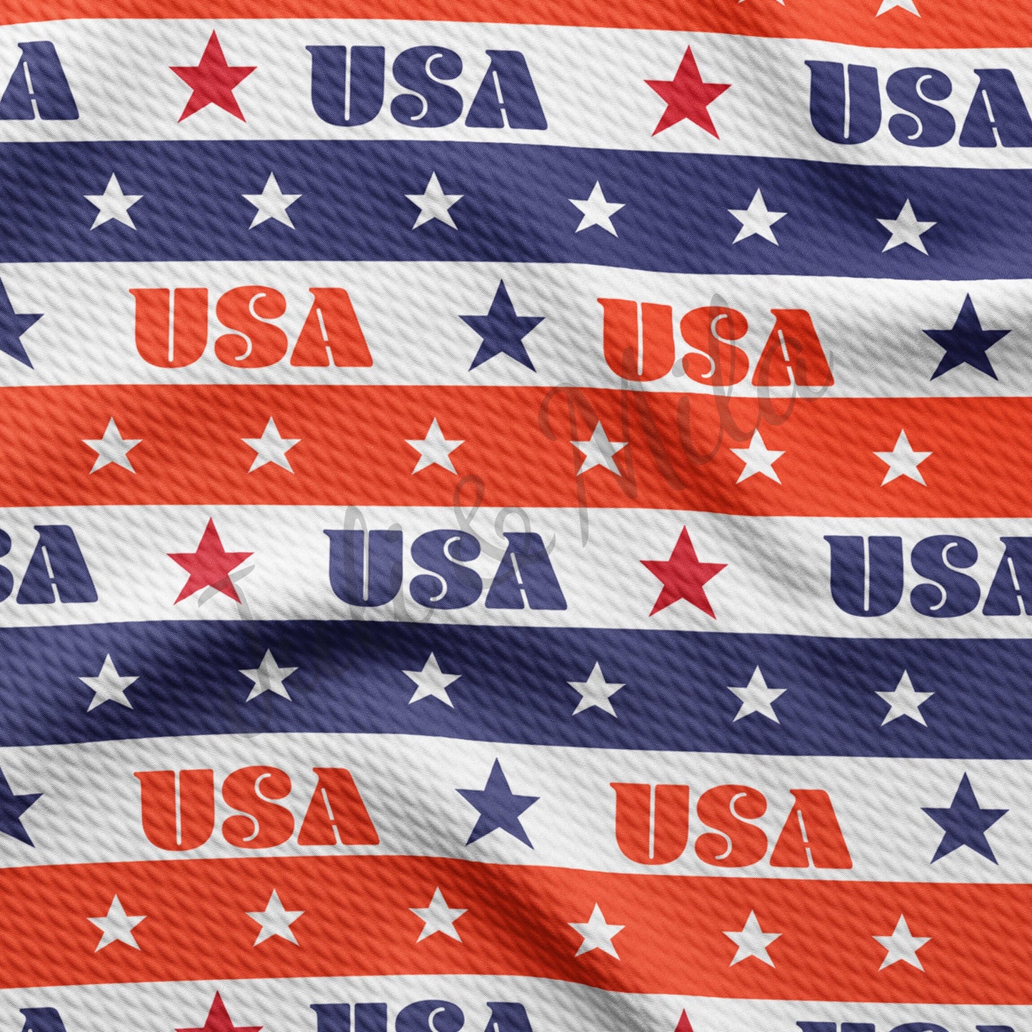 4th of July USA Bullet Fabric PT52