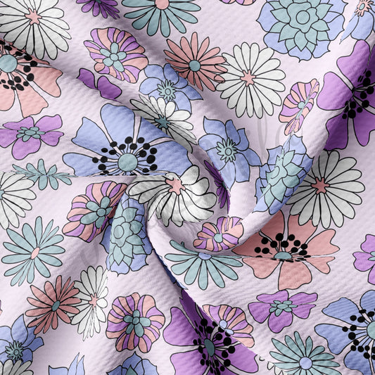 Easter Floral Bullet Fabric AA369