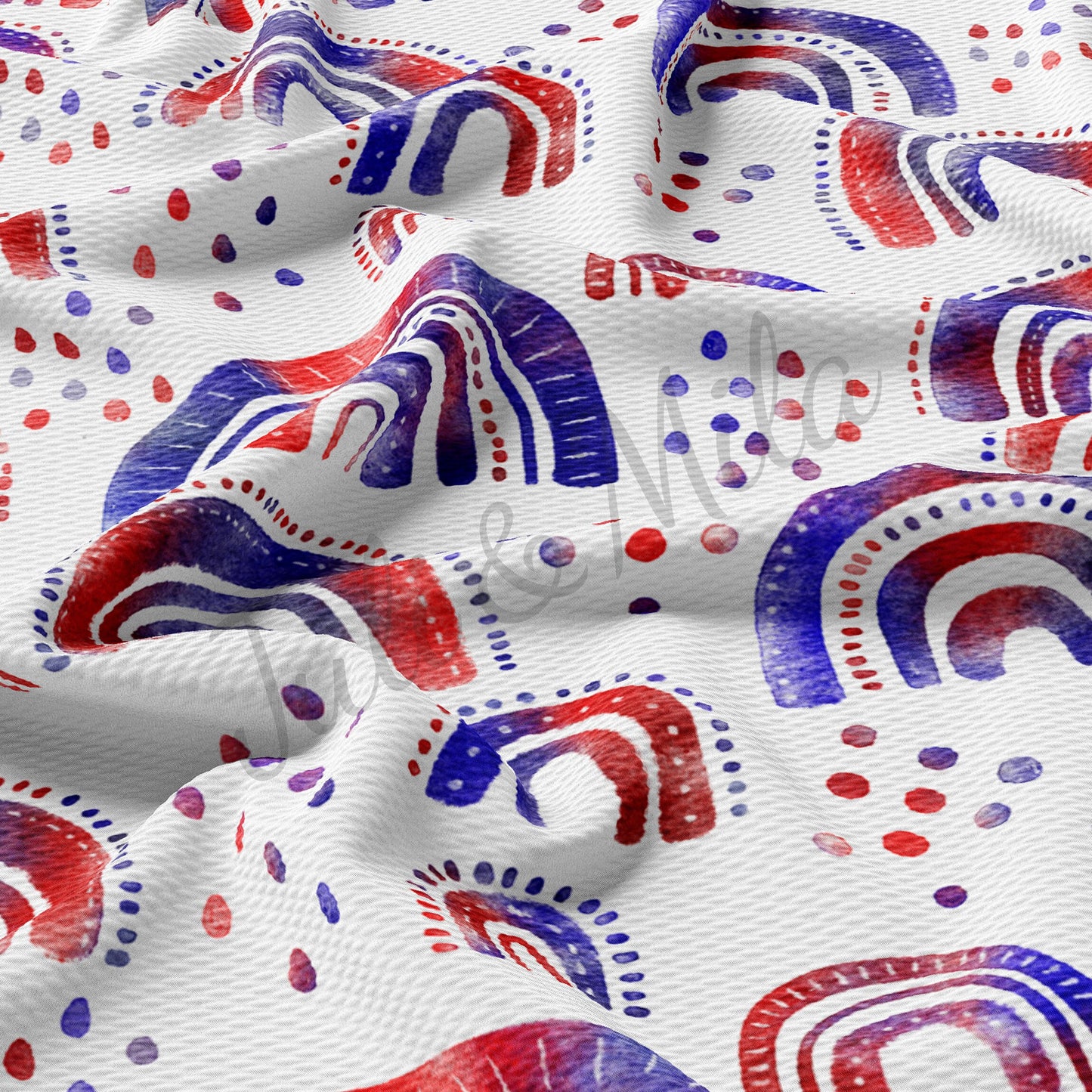 4th of July Patriotic USA Bullet Fabric PT90