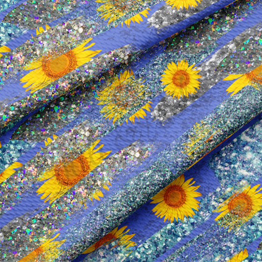 Sunflowers Ukraine Bullet Fabric AA245