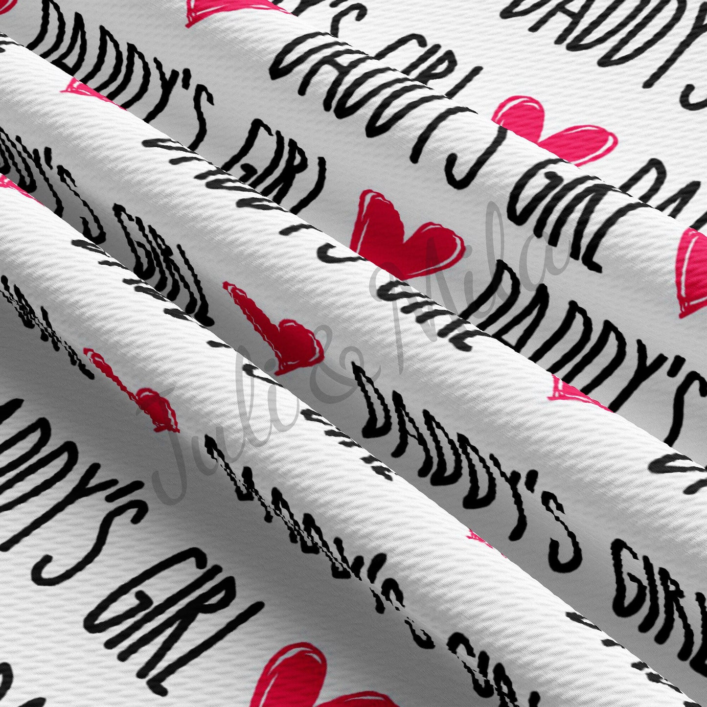 Daddys Girl Bullet Fabric AA291