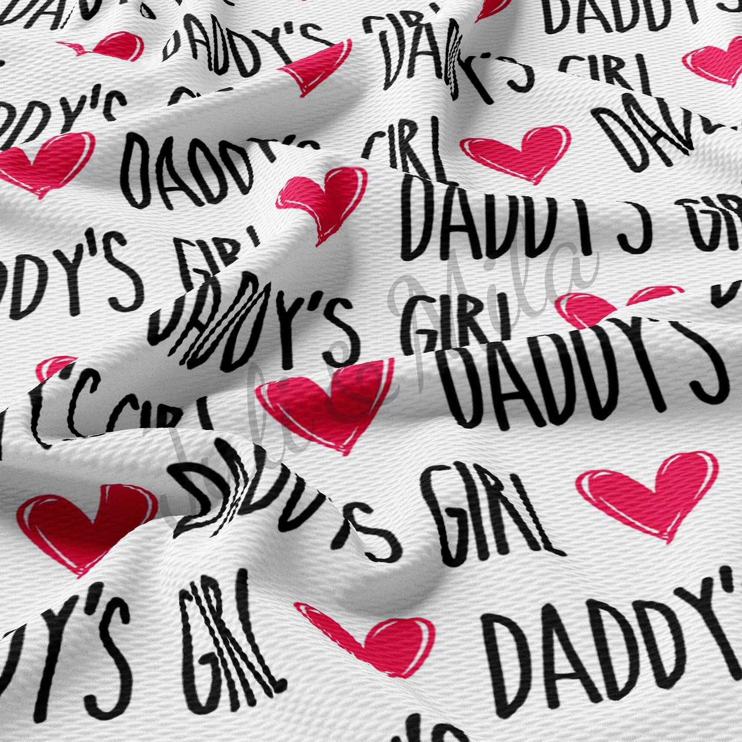 Daddys Girl Bullet Fabric AA291