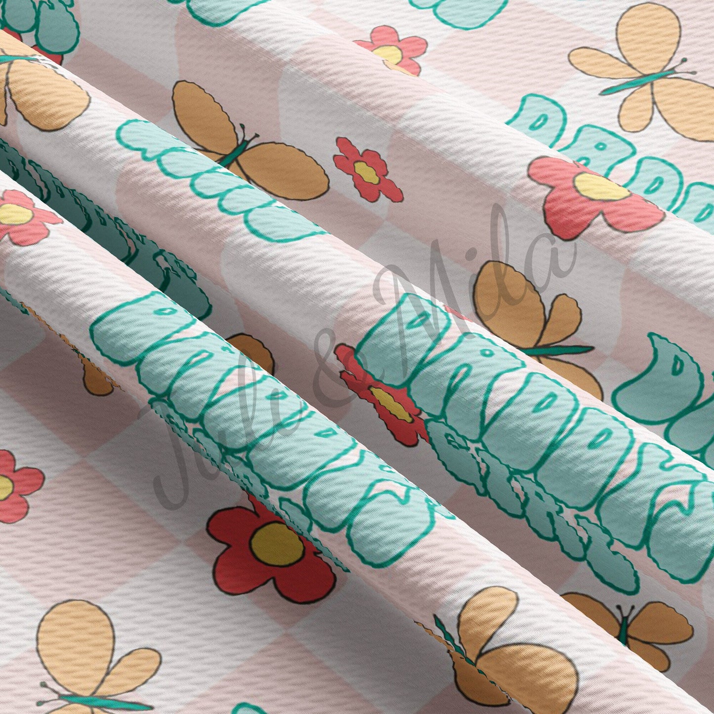 Daddys Girl Bullet Fabric AA292