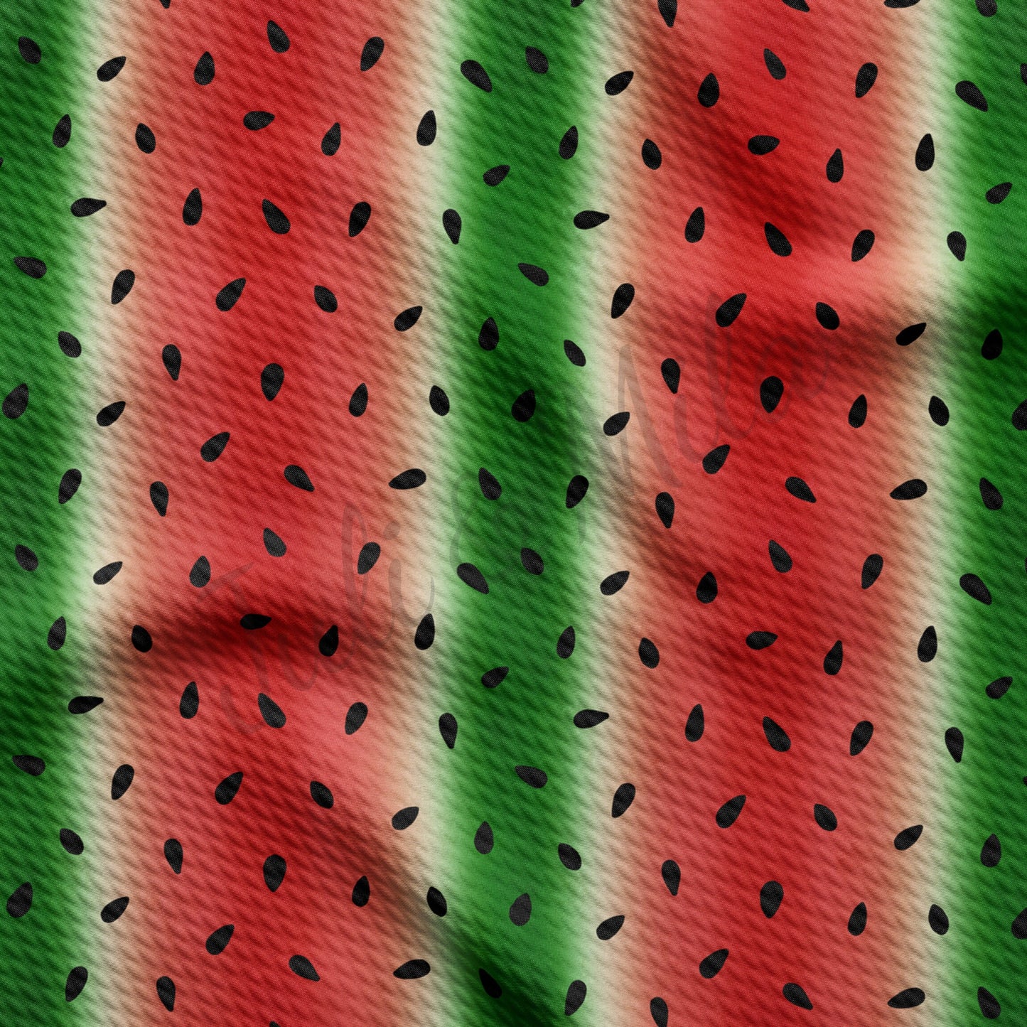 Watermelon Seeds Bullet Textured Fabric AA239