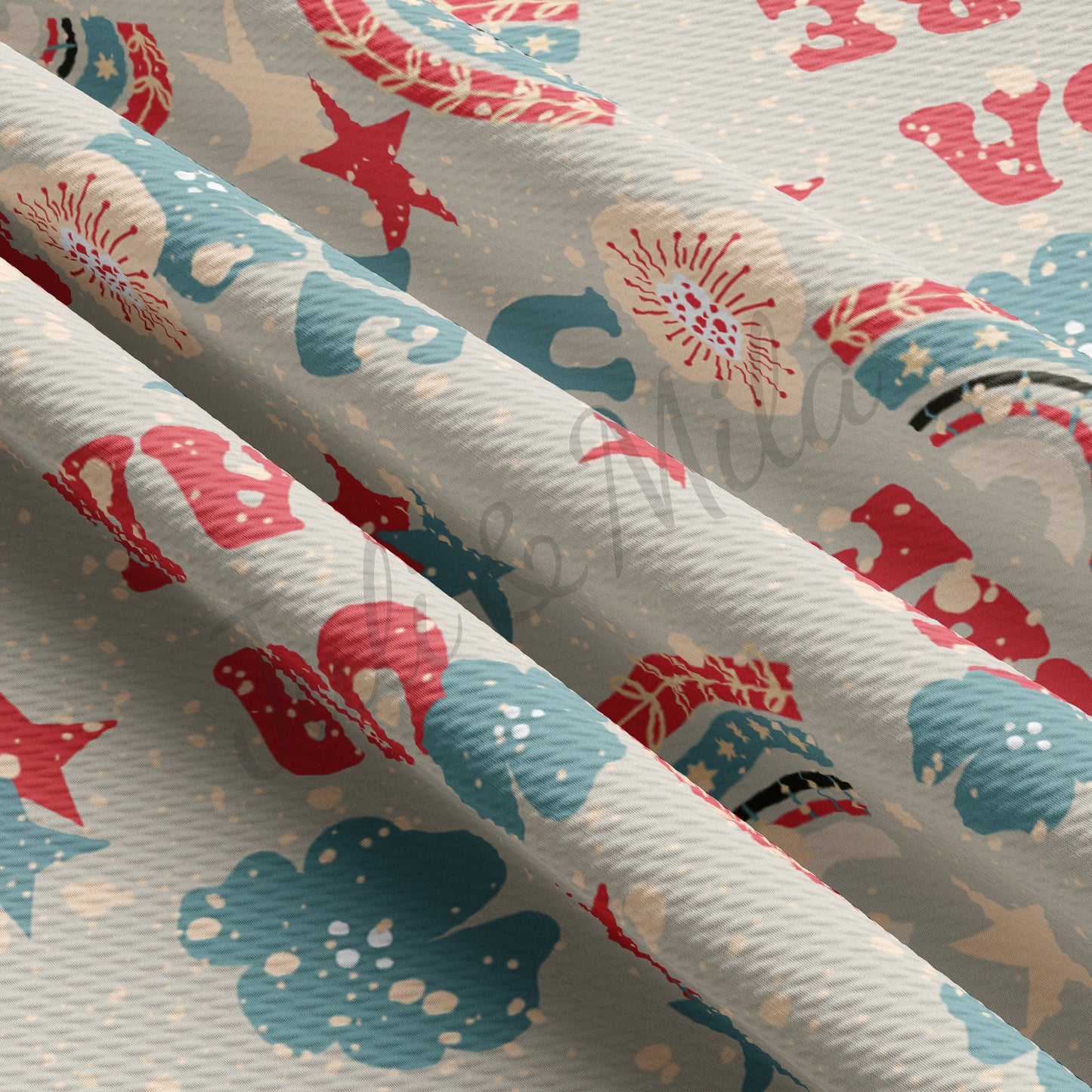 USA Babe 4th of July Patriotic USA Bullet Fabric PT93