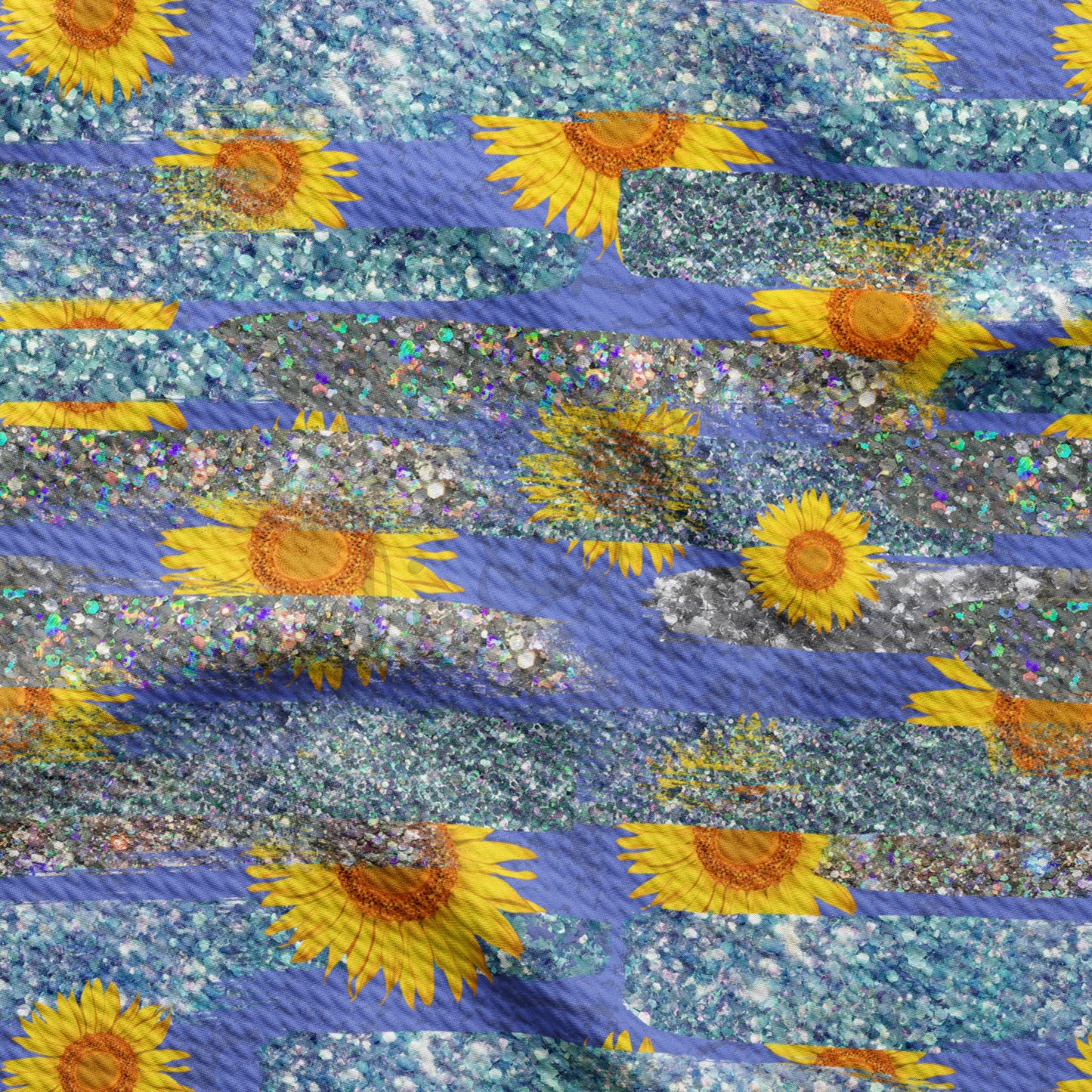 Sunflowers Ukraine Bullet Fabric AA245