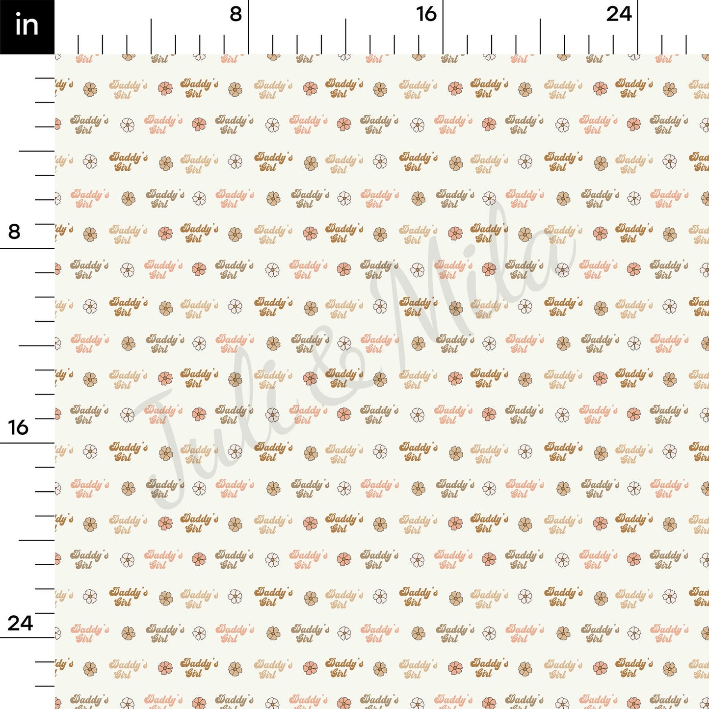 Bullet Fabric AA379 Daddy's Girl