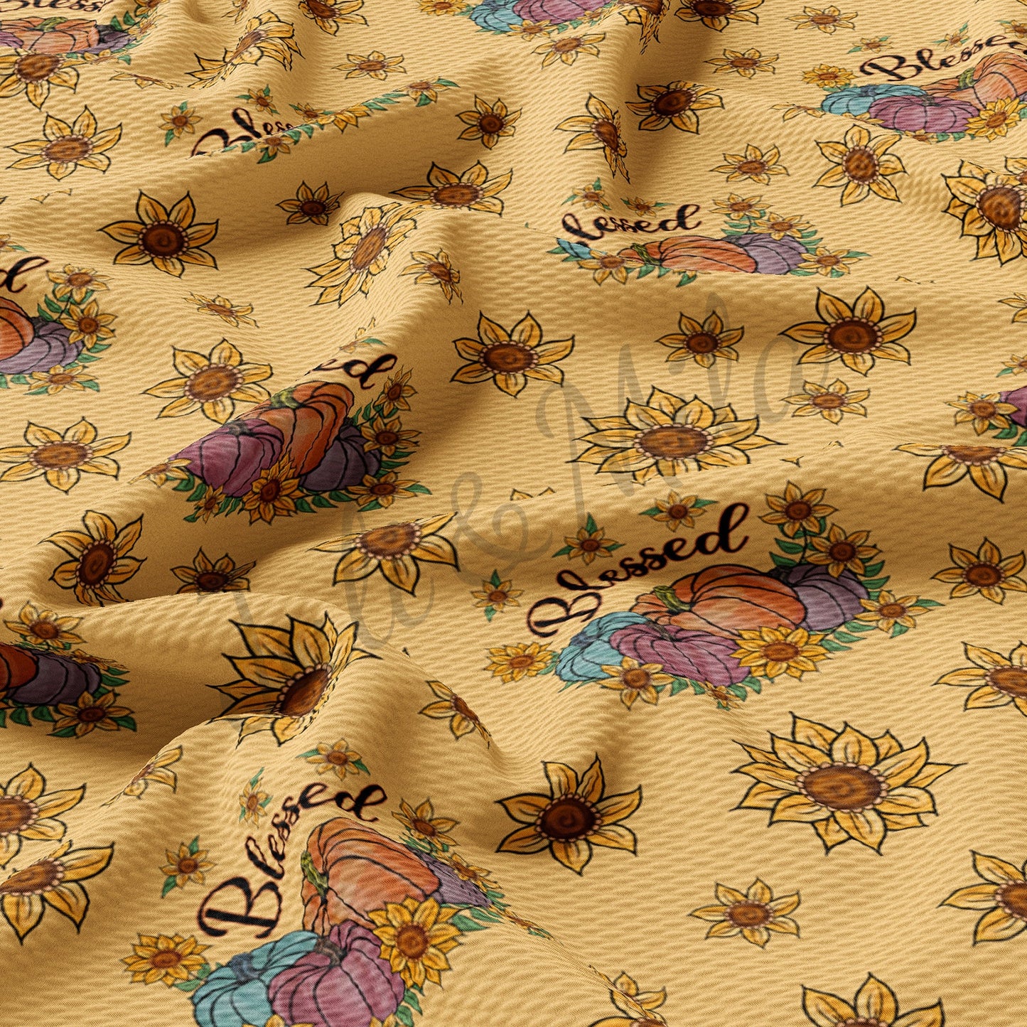 Thanksgiving Fall Bullet Fabric AA429