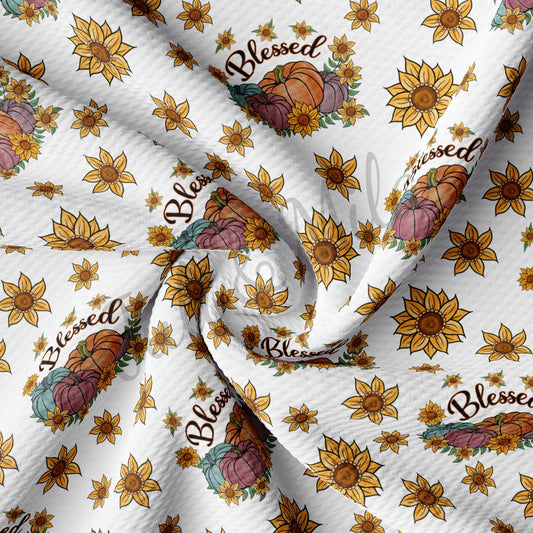 Thanksgiving Fall Bullet Fabric AA430