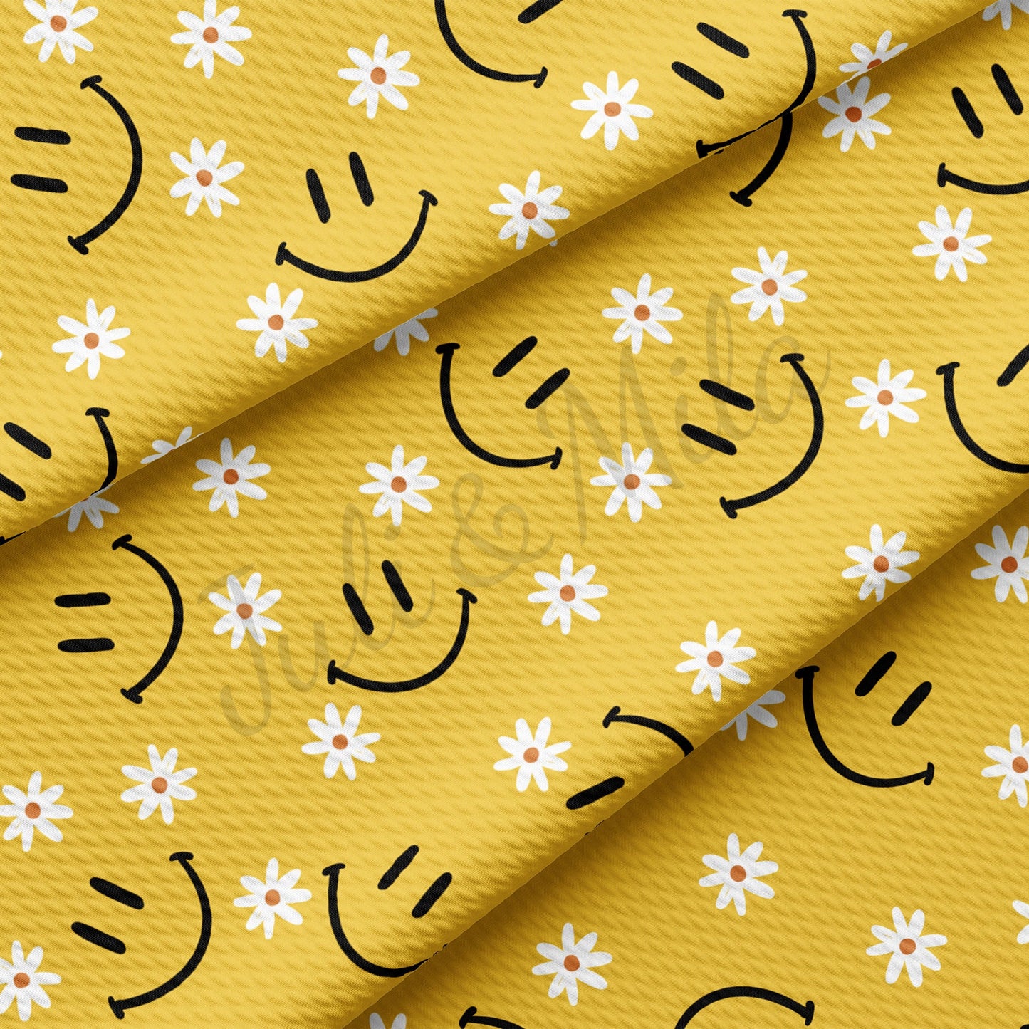 Daisy Smiles Bullet Fabric AA487