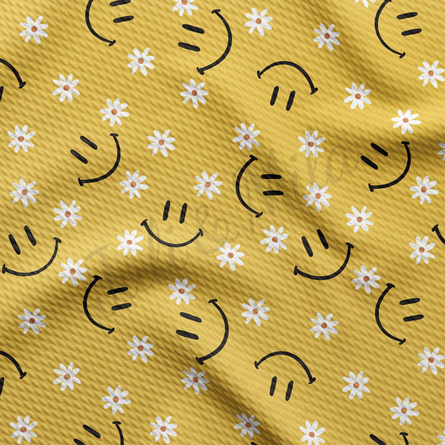 Daisy Smiles Bullet Fabric AA487