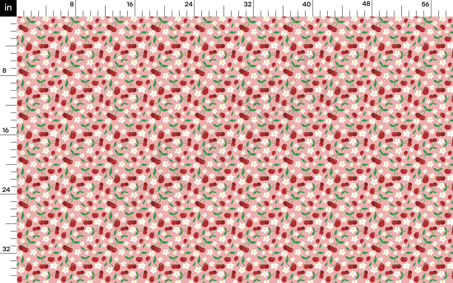 Cherry Summer Bullet Textured Fabric AA594