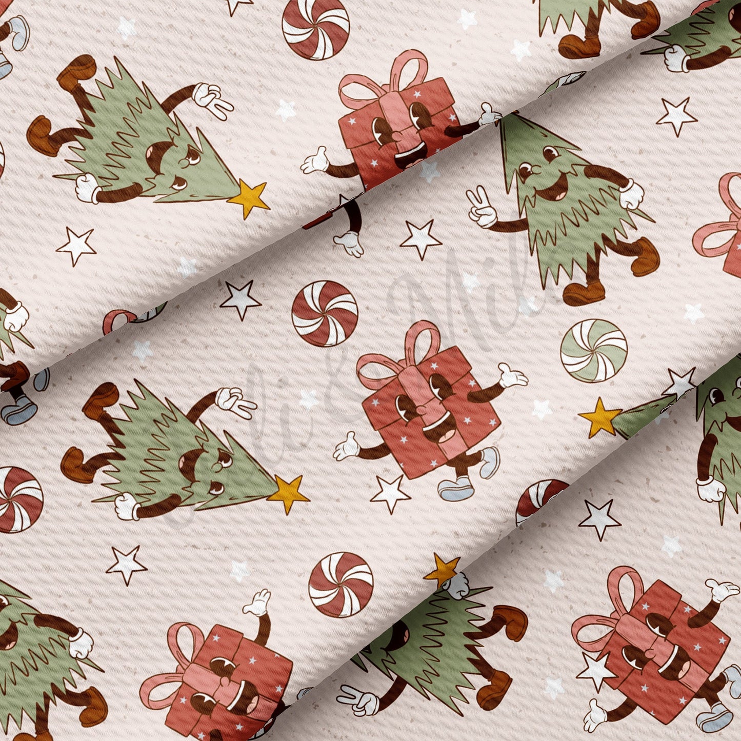 Christmas Bullet Textured Fabric AA933