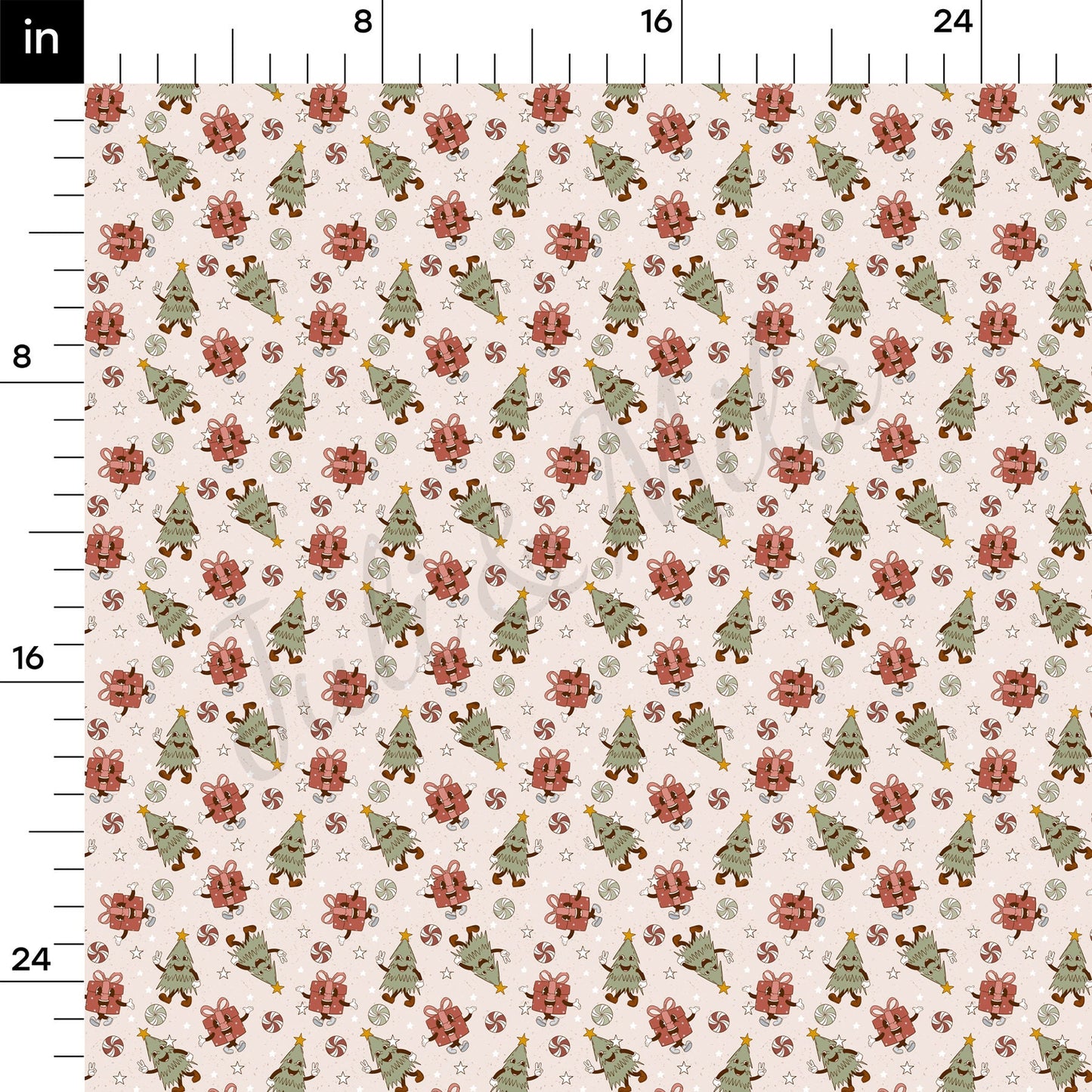 Christmas Bullet Textured Fabric AA933