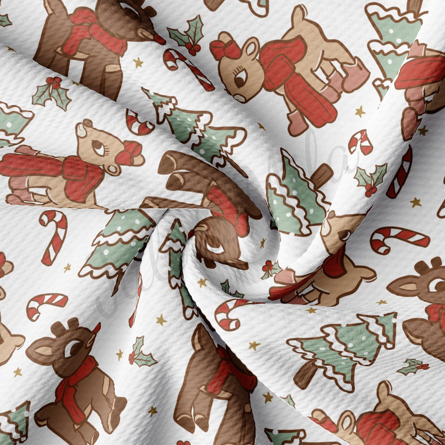 Christmas Bullet Textured Fabric AA938