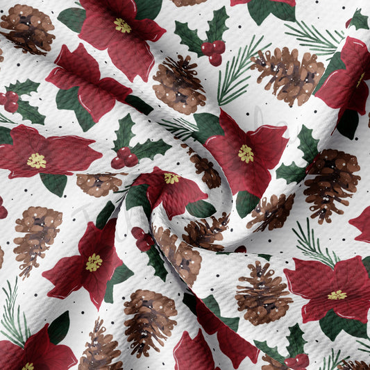 Christmas Bullet Textured Fabric AA939
