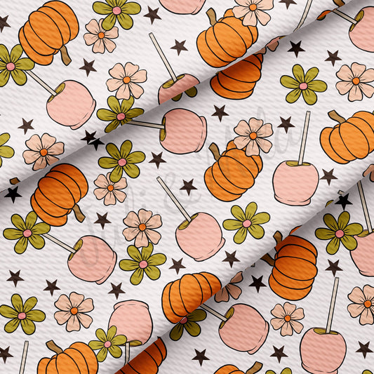 Pumpkin Bullet Textured Fabric AA960