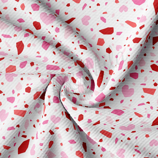 Valentines Day Bullet Textured Fabric AA970