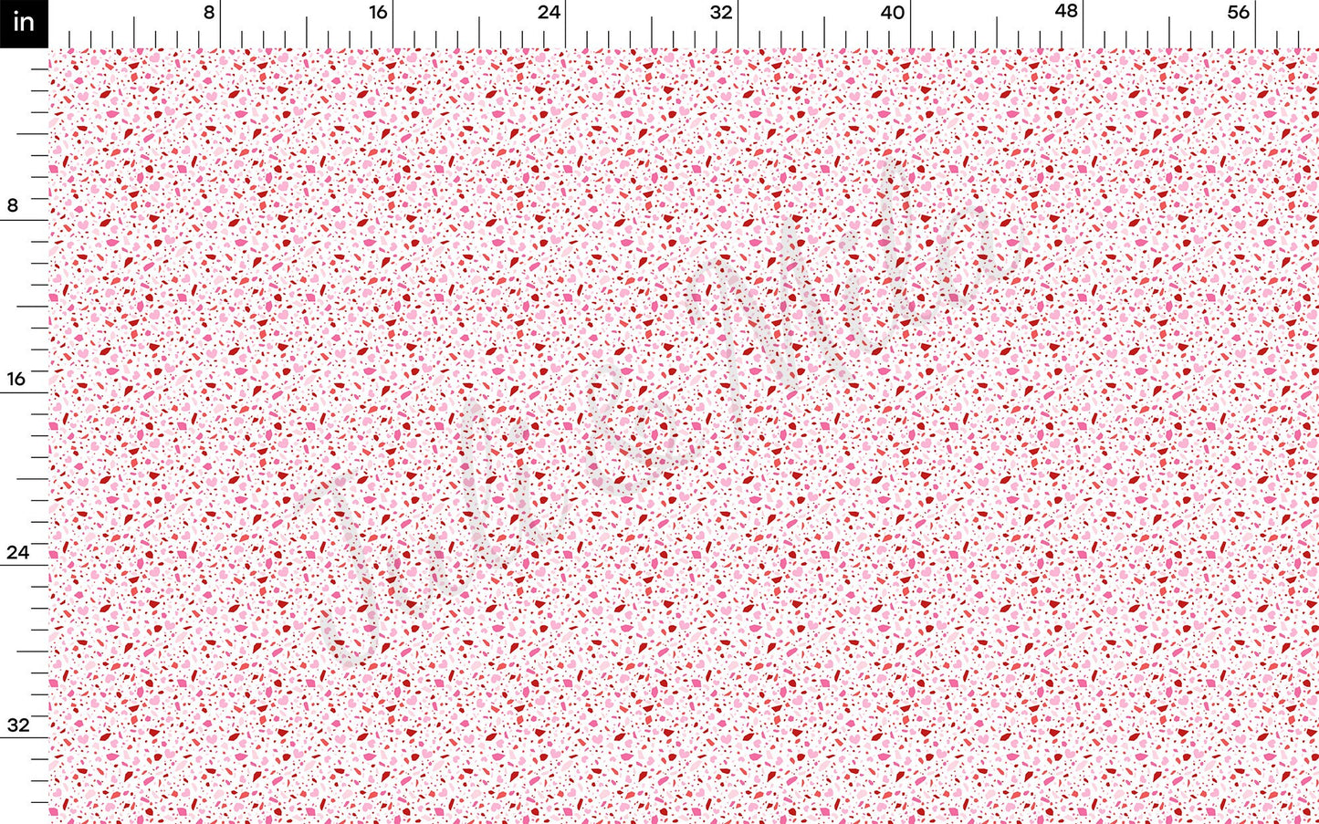 Valentines Day Bullet Textured Fabric AA970