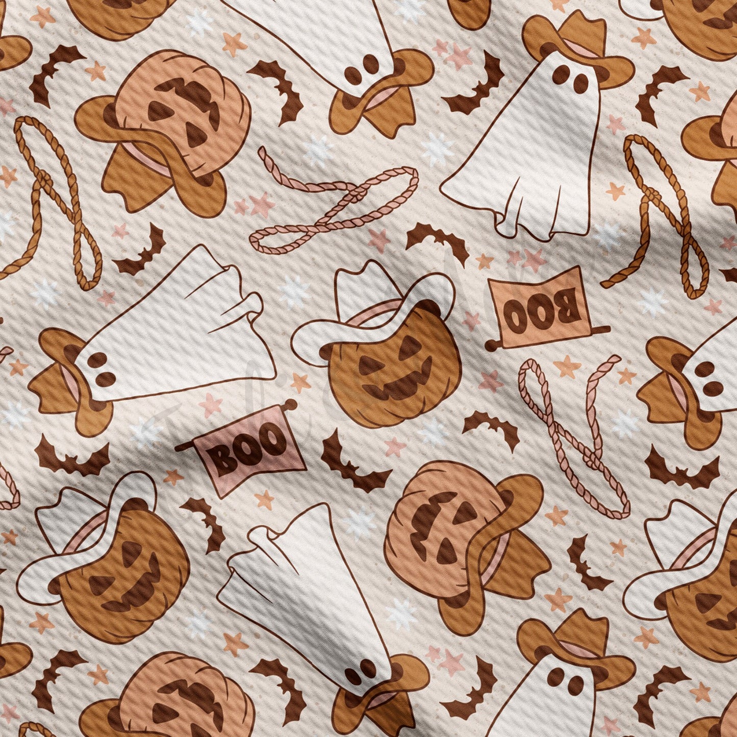 Pumpkin Bullet Textured Fabric AA988
