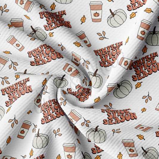 Pumpkin Bullet Textured Fabric AA993