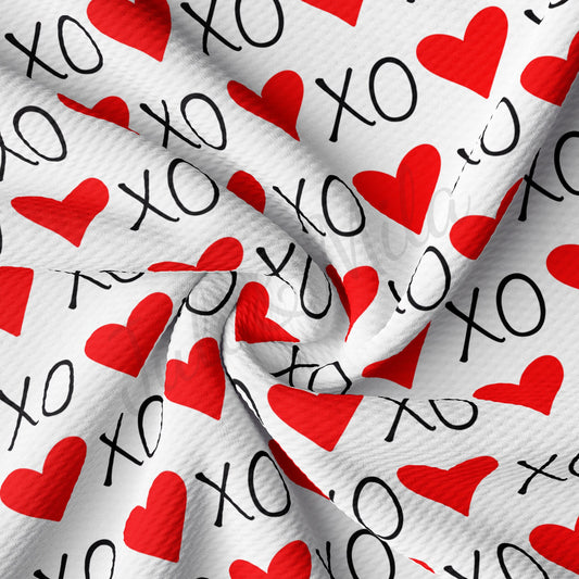 Valentines Day Bullet Textured Fabric AA1016