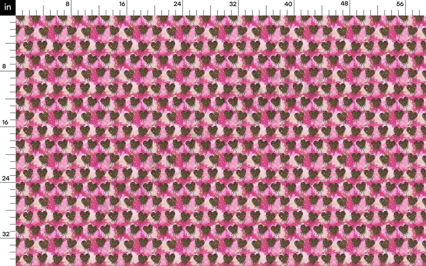 Valentines Day Bullet Textured Fabric AA1018