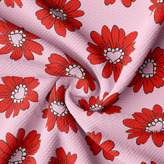 Valentines Day Bullet Textured Fabric AA1019