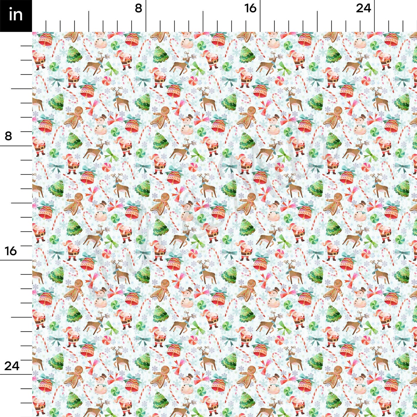 Christmas Bullet Textured Fabric AA1024