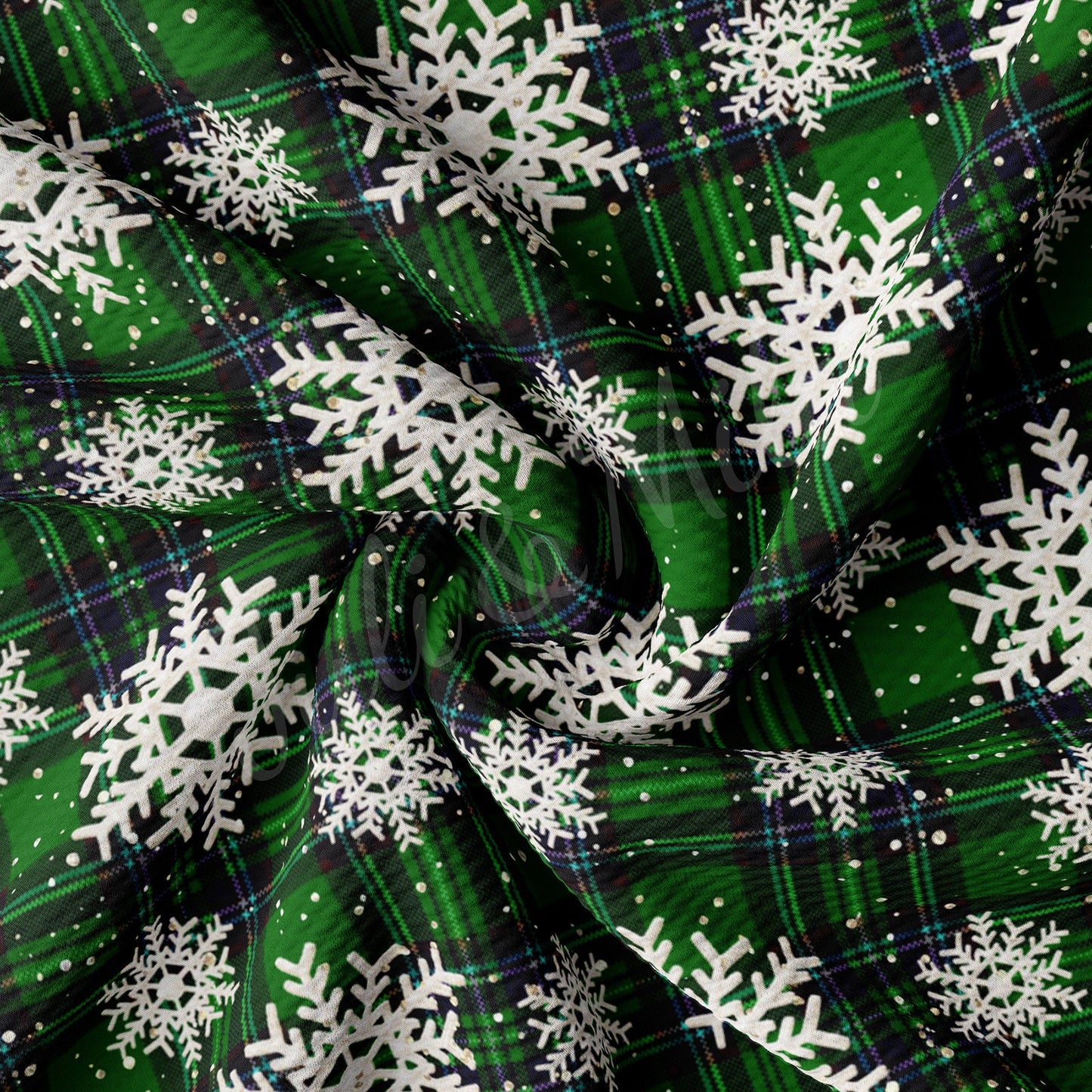 Christmas Bullet Textured Fabric AA1026